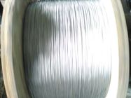 Smooth Surface Zinc Coated Steel Wire Stranded 7/0.33mm For Making Optical Cable
