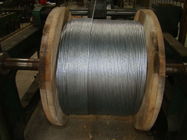 3/8" Galvanized Steel Wire Strand , Galvanized Guy Wire On Reel Packing