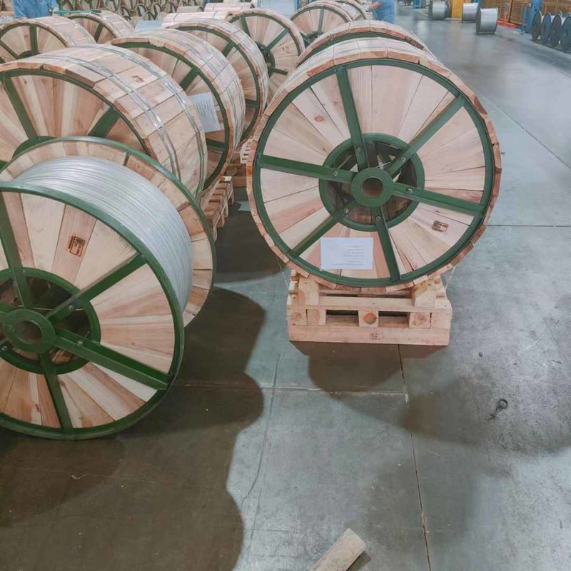 20.3% ACS Aluminium Clad Steel Wire As Messanger Wire For Electrified Railways