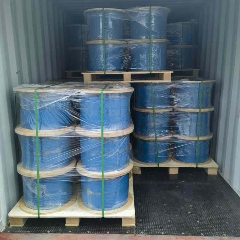 galvanized steel wire strand. 7x0.33mm used for optical cable