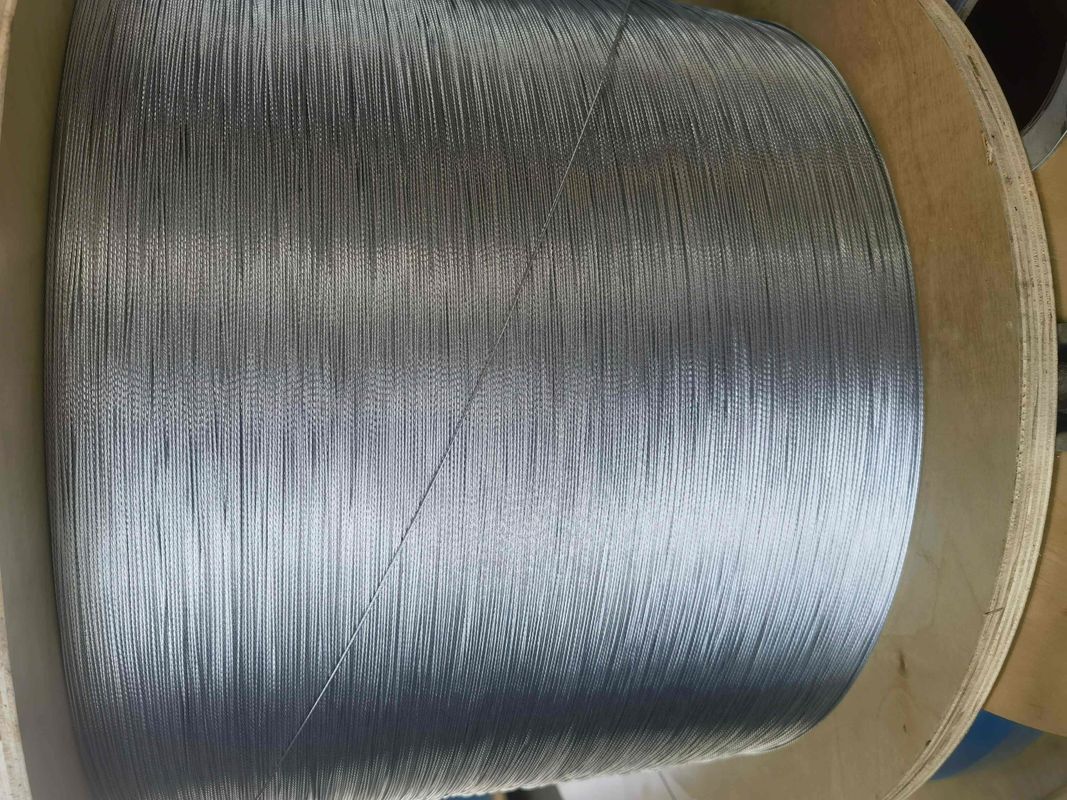 galvanized steel wire strand. 7x0.33mm used for optical cable