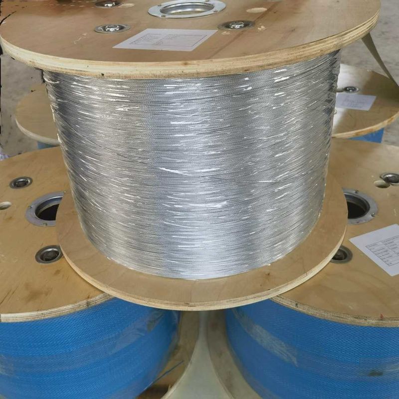 galvanized steel wire strand. 7x0.33mm used for optical cable