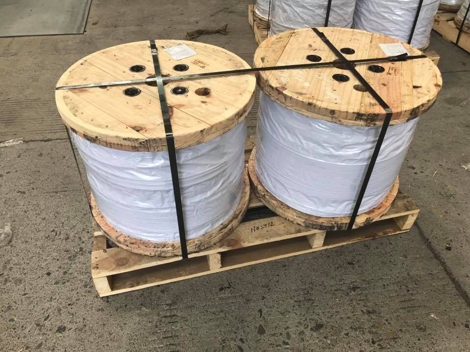 High Tension Galvanized Stay Wire ASTM A 363 ASTM A 475 For Aluminum Cables